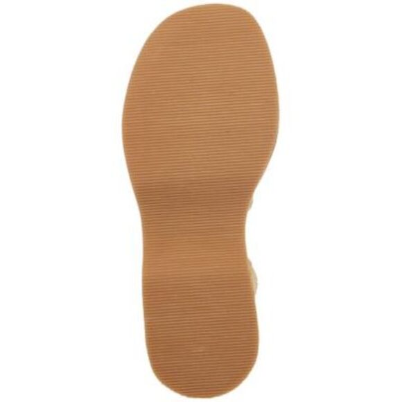STEVE MADDEN Womens Beige 1-1/2" CorkPlatform Sashes Wedge Sandal 8 M - Picture 4 of 4